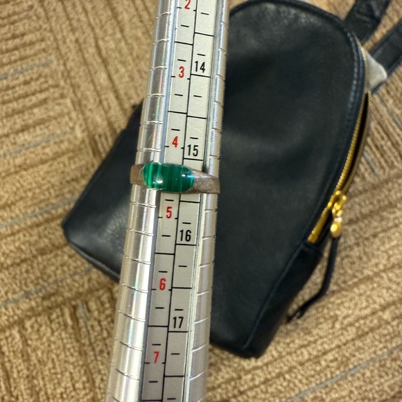 Sterling and semi precious rings. Lot of four rings. - Picture 4 of 7